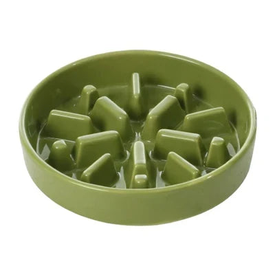 Ceramic Slow Feeder Bowls