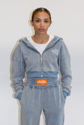 MB ATHLETICS STONEWASHED HOODIE -- DENIM