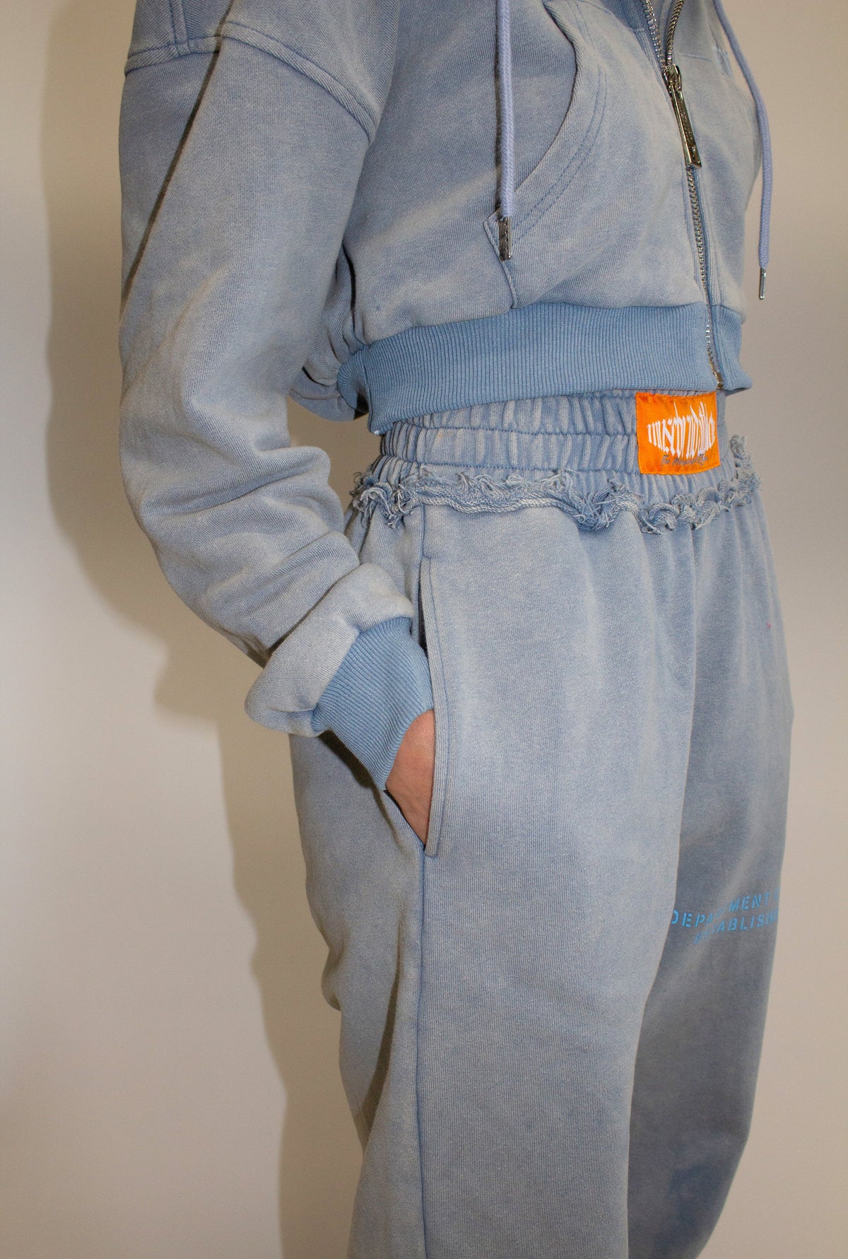 MB ATHLETICS STONEWASHED JOGGER -- DENIM