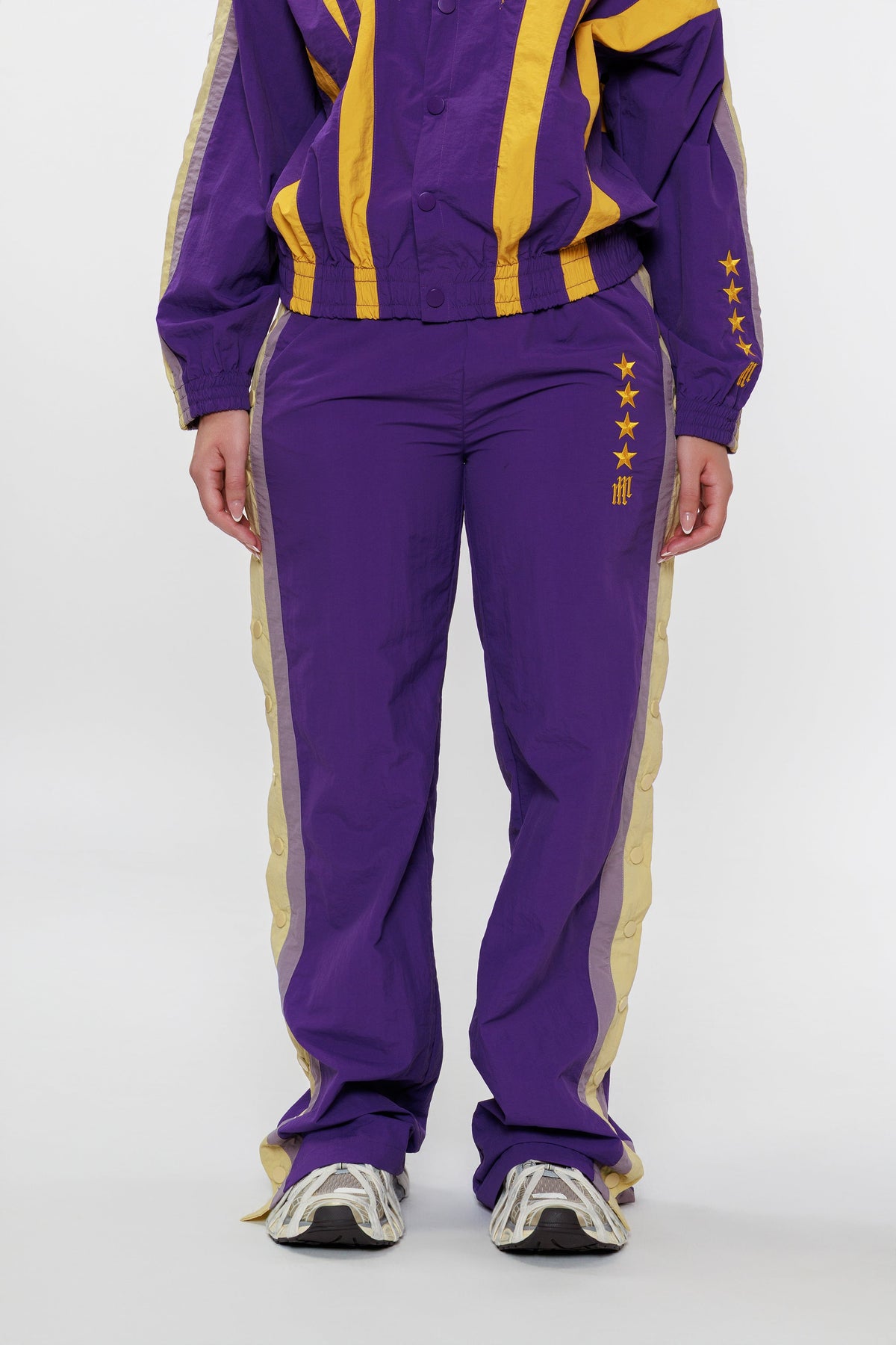 OLYMPIA TRACK PANT -- PURPLE