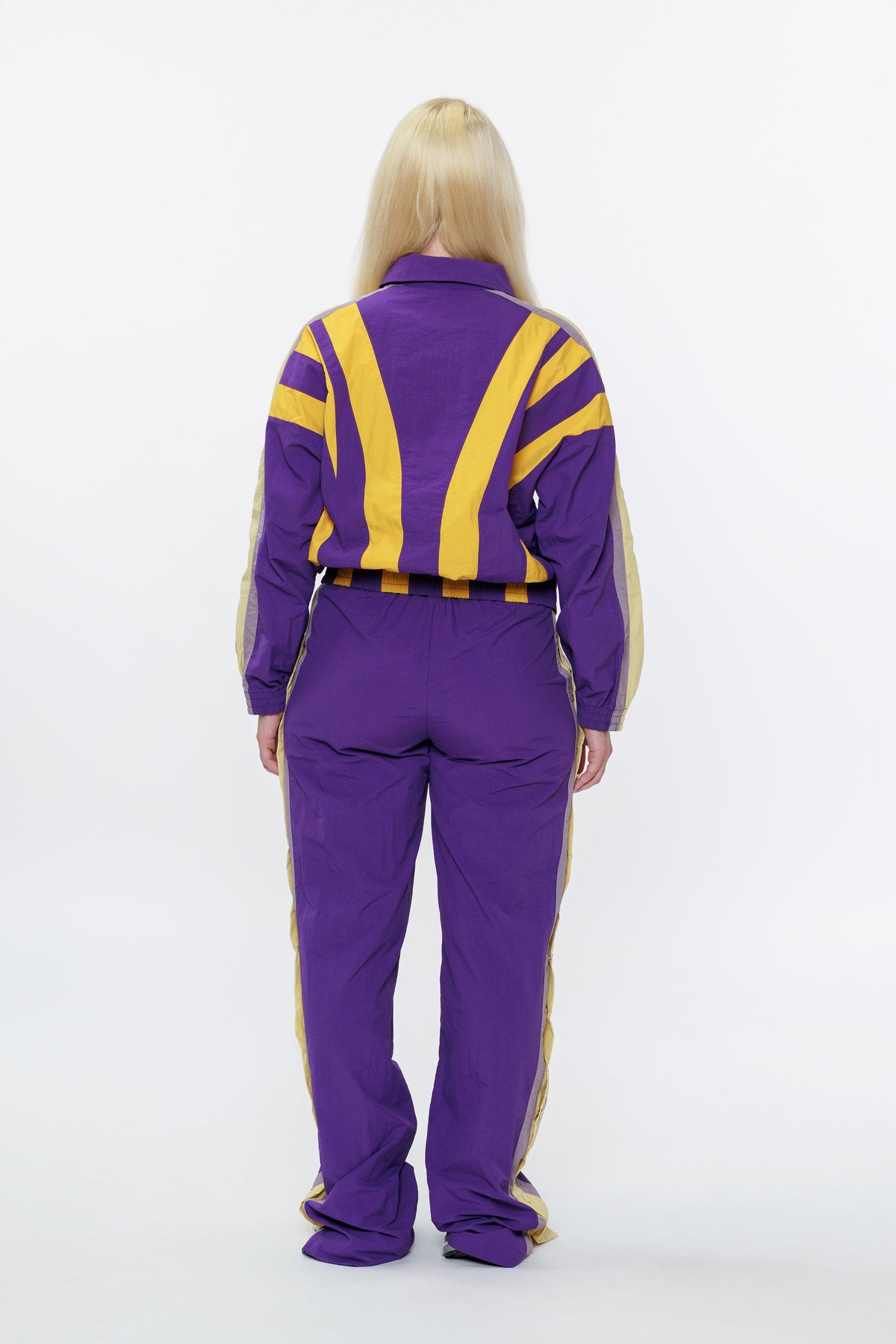 OLYMPIA TRACK JACKET -- PURPLE
